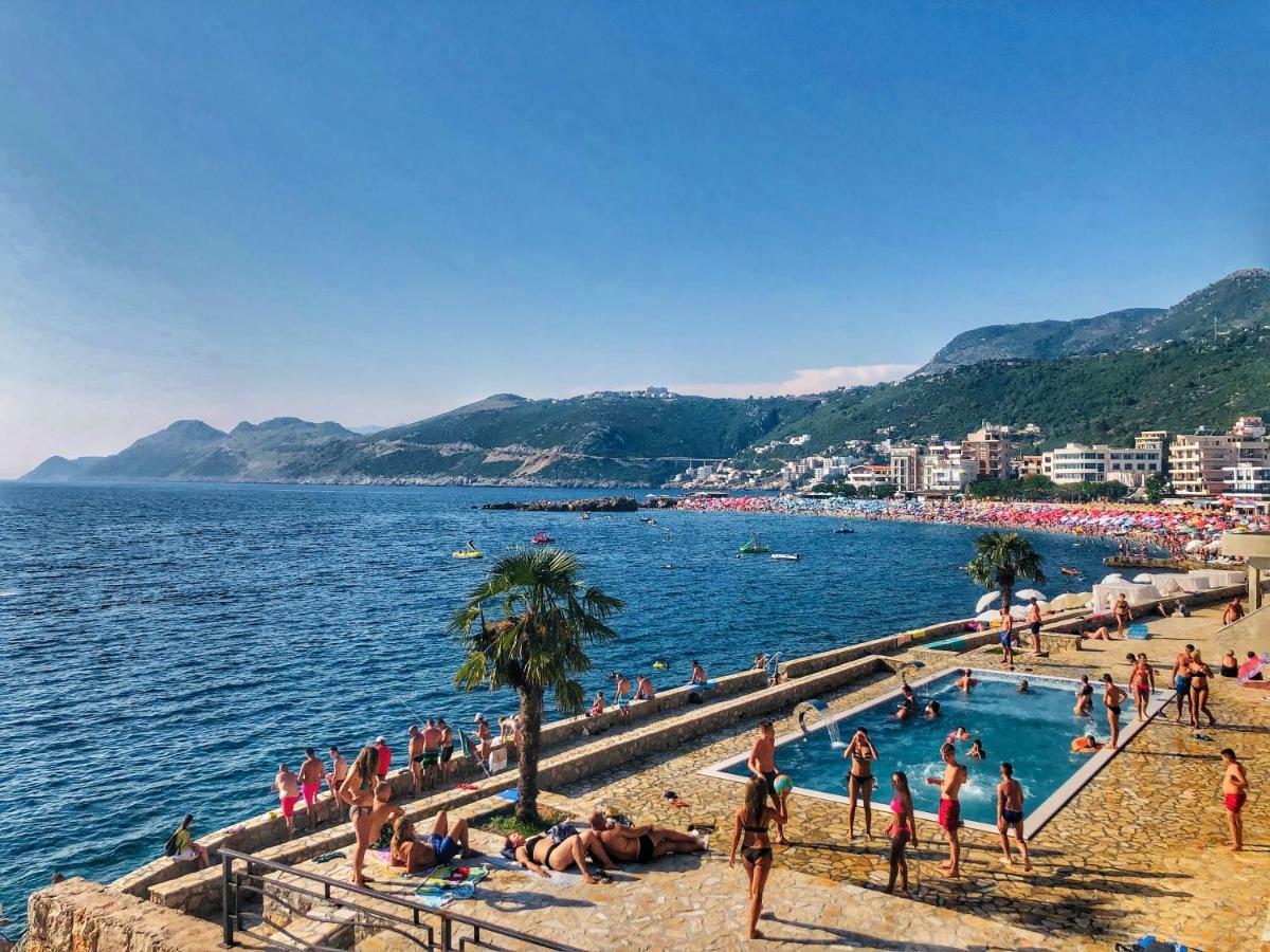 Studios Seaview Dobra Voda Dış mekan fotoğraf