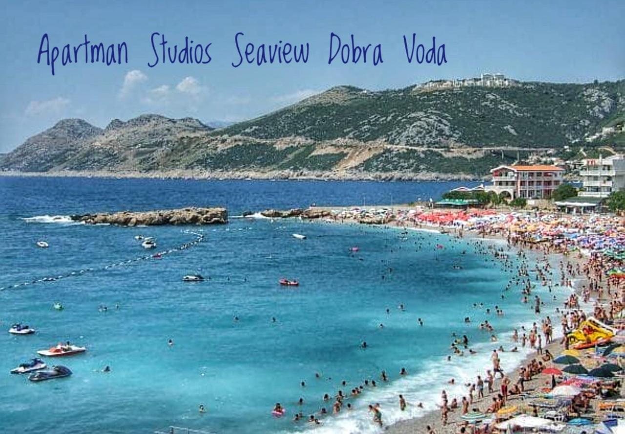 Studios Seaview Dobra Voda Dış mekan fotoğraf